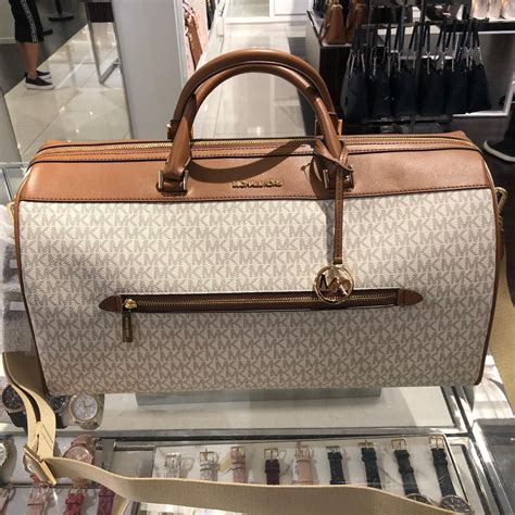 michael kors duffle|michael kors trolley suitcase.